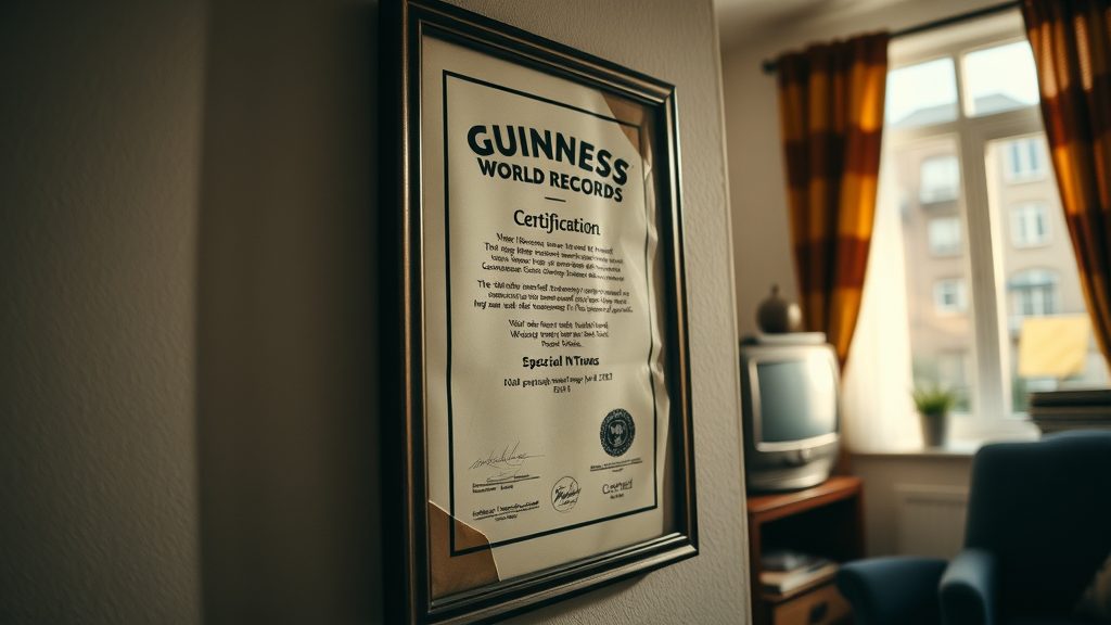 Its Supernatural Series Summary: Guinness World Record Certificate for Longest-Running American Sci-Fi TV Show